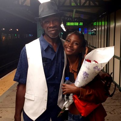 Reggie Randolph and his Daughter